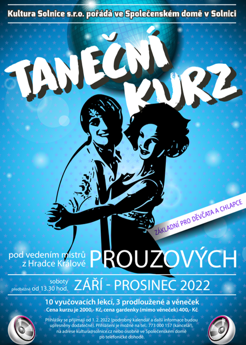 Taneční kurz 2022