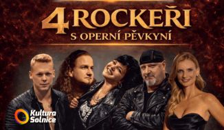 4 rockeři s operní pěvkyní