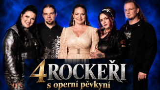 4 rockeři s operní pěvkyní