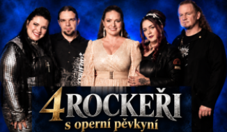 4 rockeři s operní pěvkyní