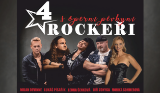 4 ROCKEŘI s operní pěvkyní